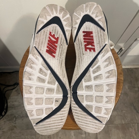 Nike Athletic Shoes - White, Blue, Pink - Picture 5 of 14